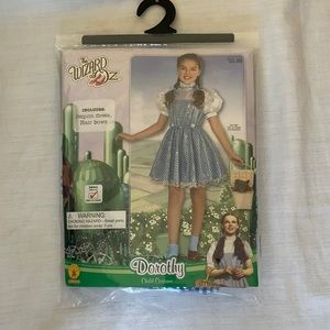 NWT Child Dorothy Wizard of Oz costume